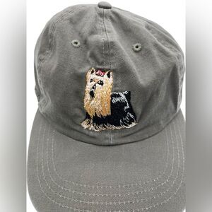 GR8 DOGS  Baseball Cap Embroidered Yorkshire Terrier One Size Fits All Hat